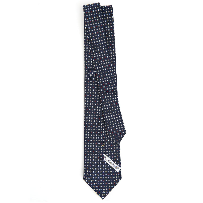 DARK BLUE EXTRA LONG SARTORIAL SILK TIE