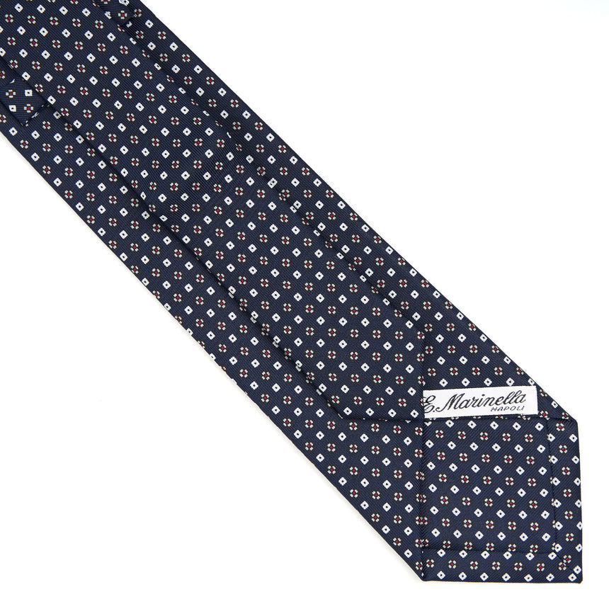 DARK BLUE EXTRA LONG SARTORIAL SILK TIE