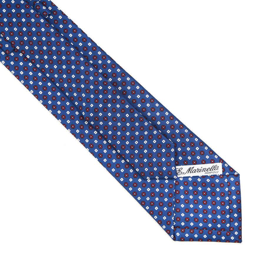 CRAVATTA SARTORIALE EXTRA LONG IN SETA BLU