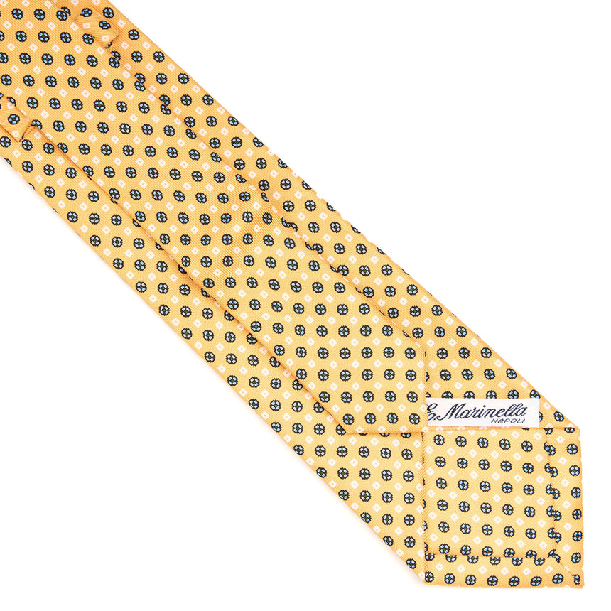 YELLOW EXTRA LONG SARTORIAL SILK TIE