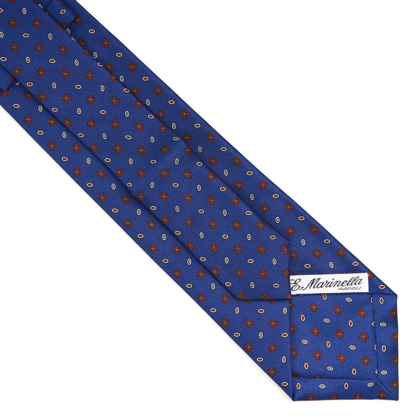 CRAVATTA SARTORIALE EXTRA LONG IN SETA BLU