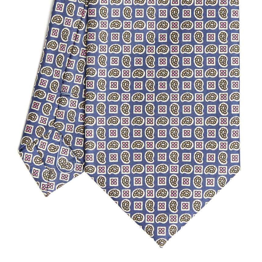 BLUE EXTRA LONG SARTORIAL SILK TIE