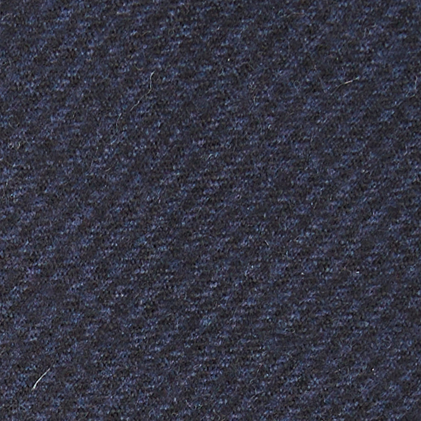 DARK BLUE CLASSIC UNLINED WOOL TIE