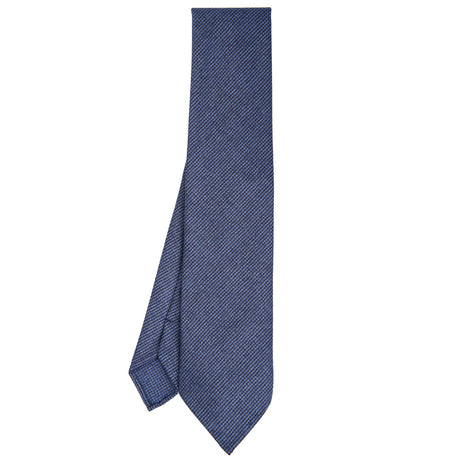 BLUE CLASSIC UNLINED WOOL TIE