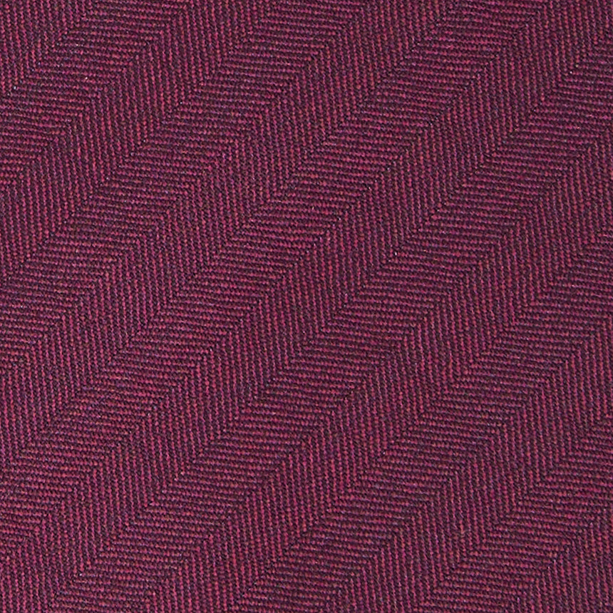 BURGUNDY VIOLET CLASSIC UNLINED WOOL TIE