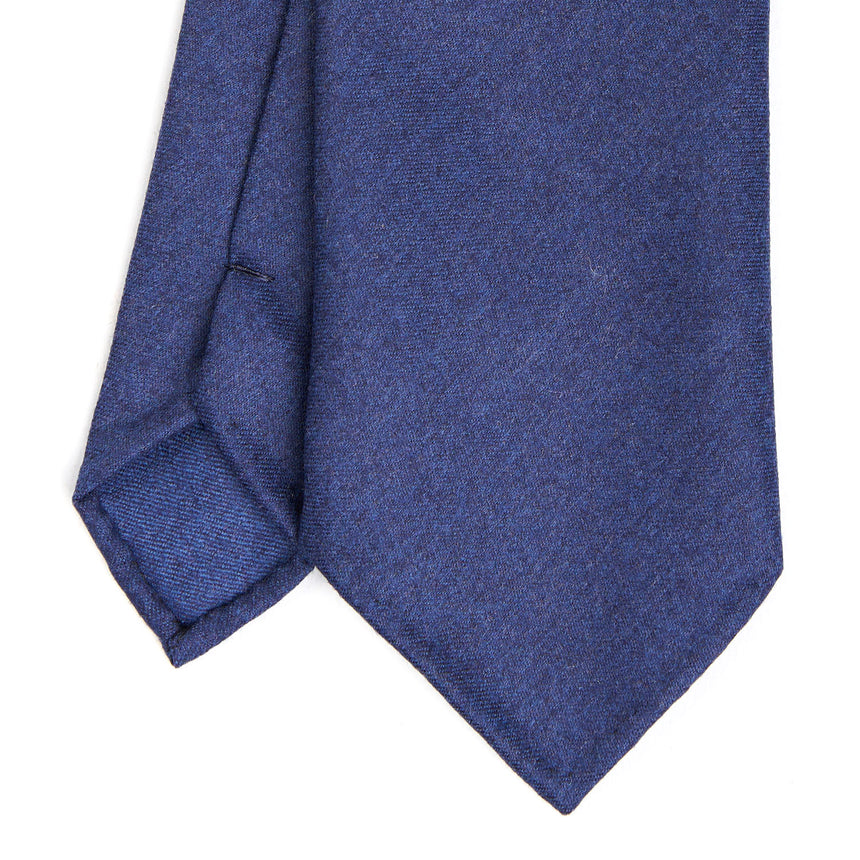 BLUE CLASSIC UNLINED WOOL TIE