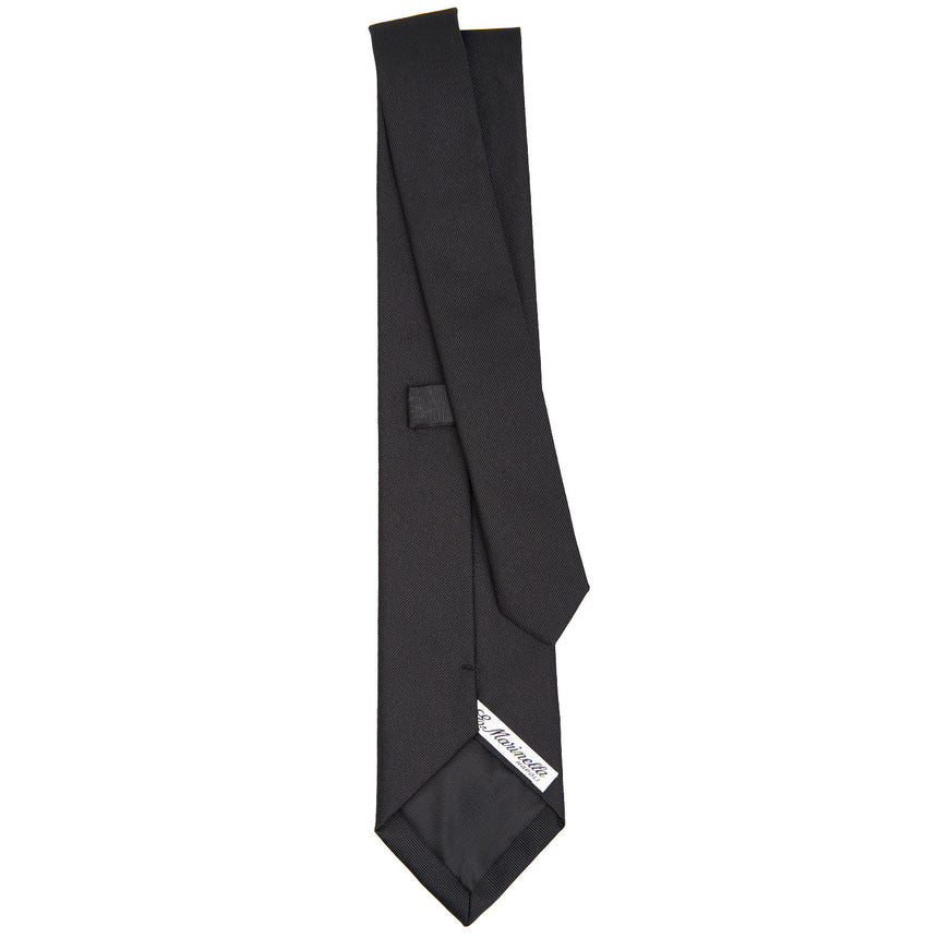 BLACK SARTORIAL JACQUARD SILK TIE