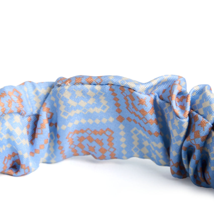 LIGHT BLUE HEADSCARF TWIST