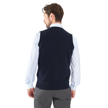 GILET BLU SCURO