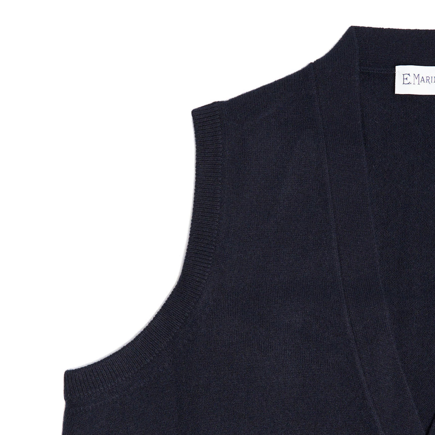 GILET BLU SCURO