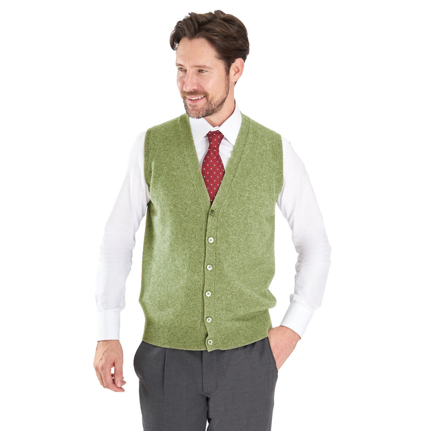 GILET VERDE CHIARO