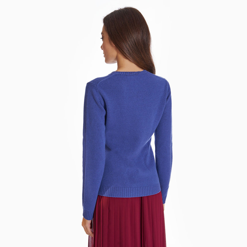 MAGLIONE GIROCOLLO BLUETTE