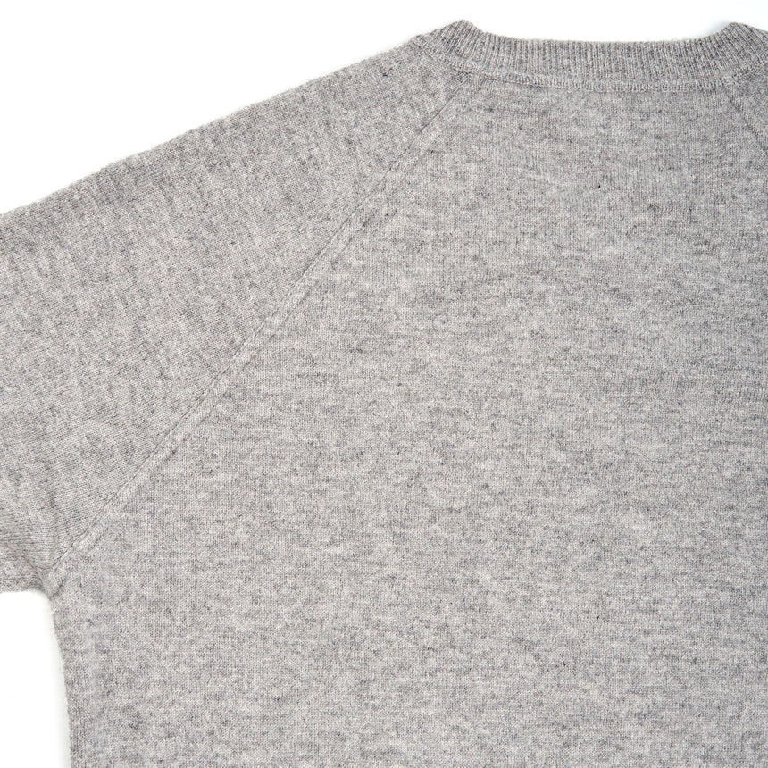 MAGLIONE GIROCOLLO GRIGIO CHIARO