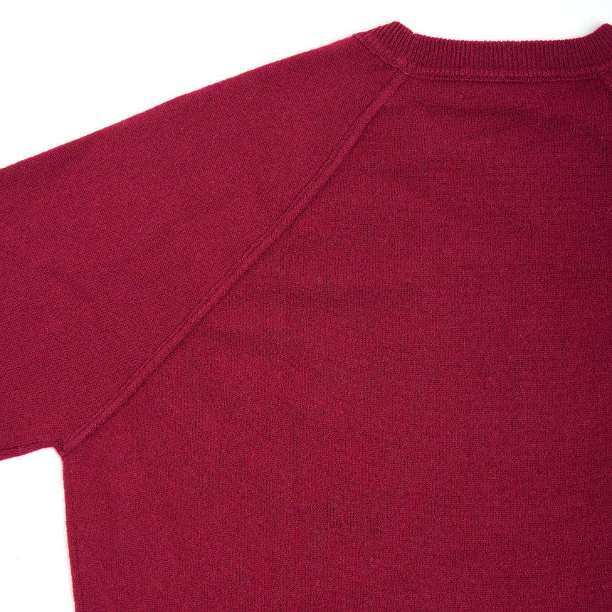 MAGLIONE GIROCOLLO BORDEAUX VINACCIA