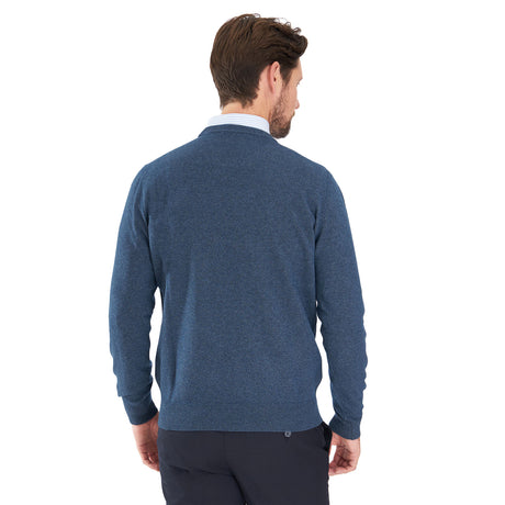 MAGLIONE GIROCOLLO BLU