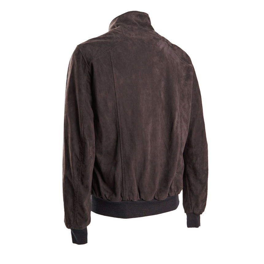 DARK BROWN REVERSIBLE JACKET