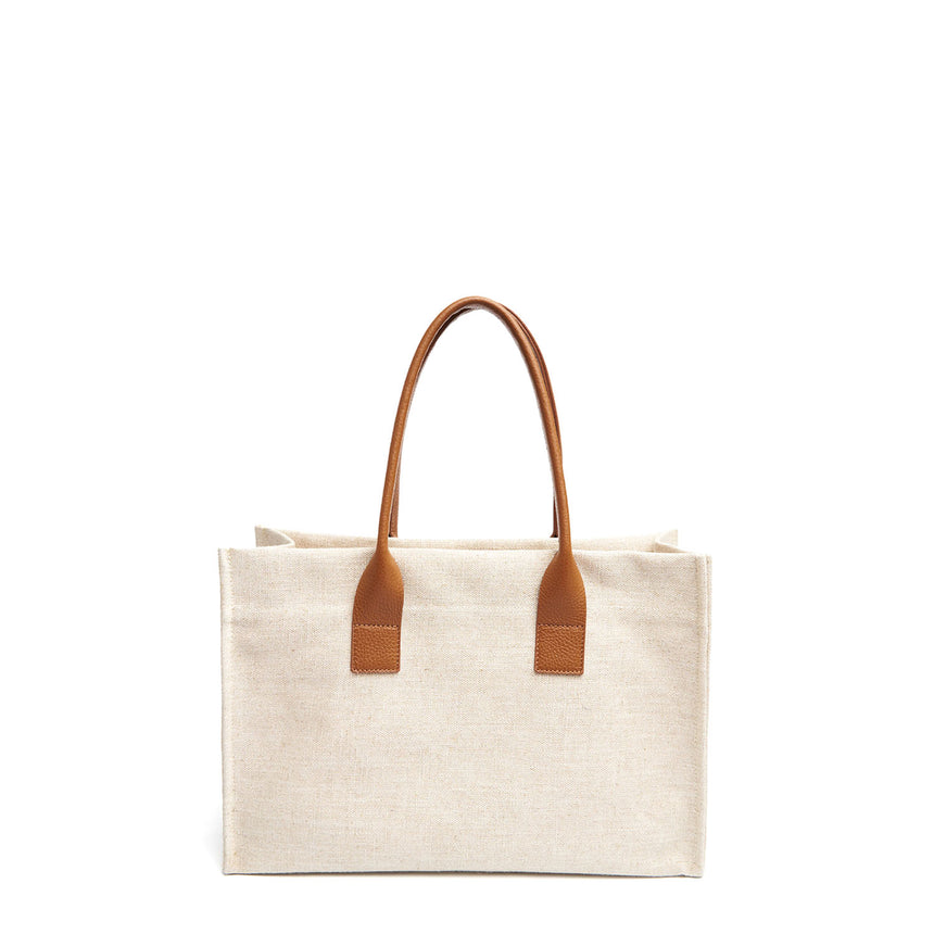 BEIGE SHOPPING BAG LAILA