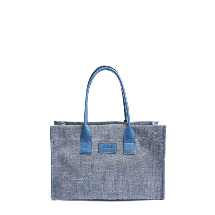 BLUE SHOPPING BAG LAILA