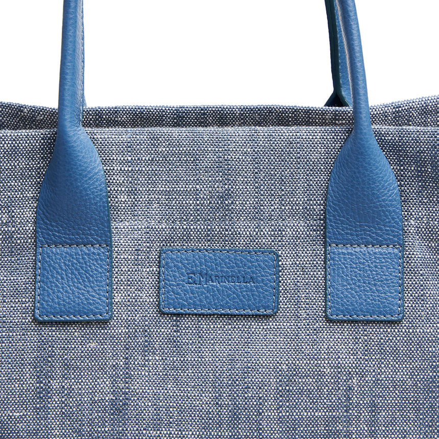 BLUE SHOPPING BAG LAILA