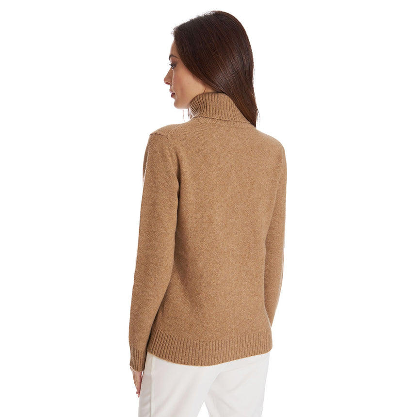 MAGLIONE DOLCEVITA CAMMELLO