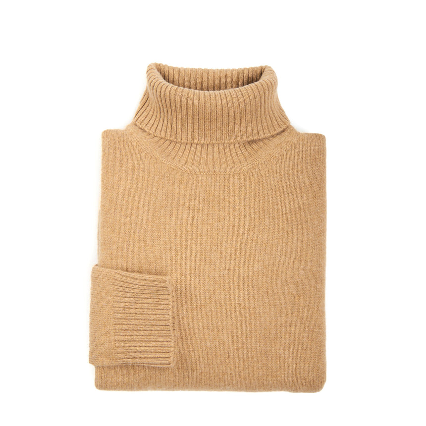 CAMEL TURTLENECK