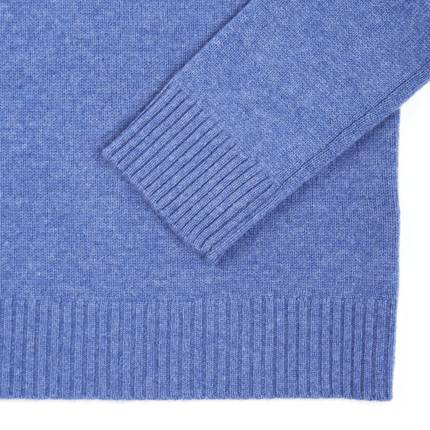 MAGLIONE DOLCEVITA AZZURRO POLVERE