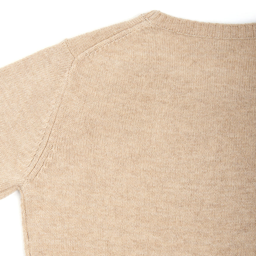 MAGLIONE GIROCOLLO BEIGE