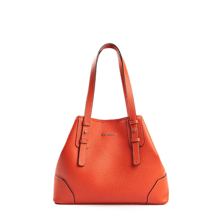 TOTE BAG MIDI ARANCIONE