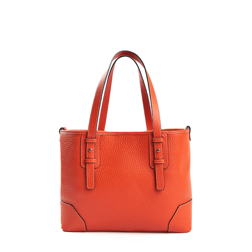 TOTE BAG MIDI ARANCIONE