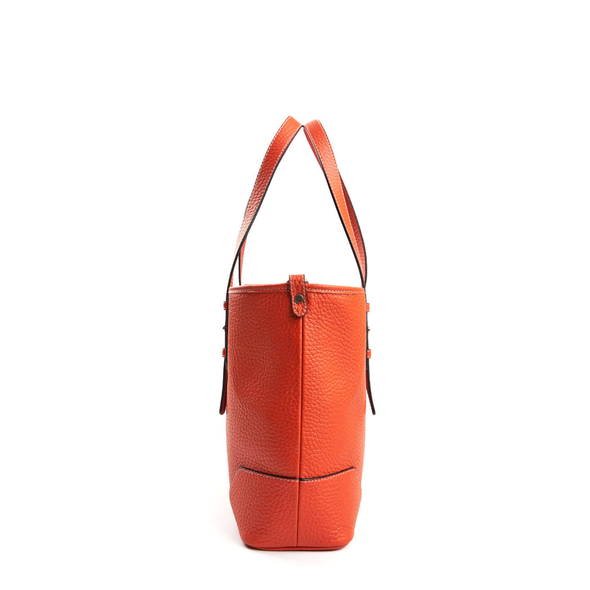 TOTE BAG MIDI ARANCIONE