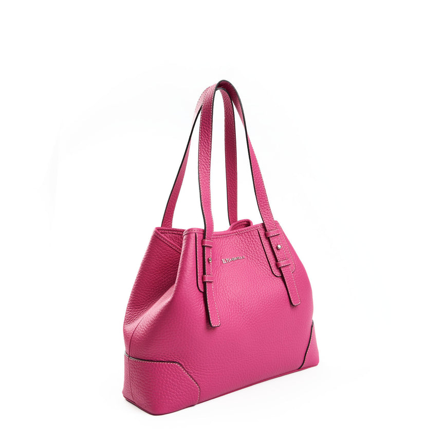 FUCSIA MIDI TOTE BAG