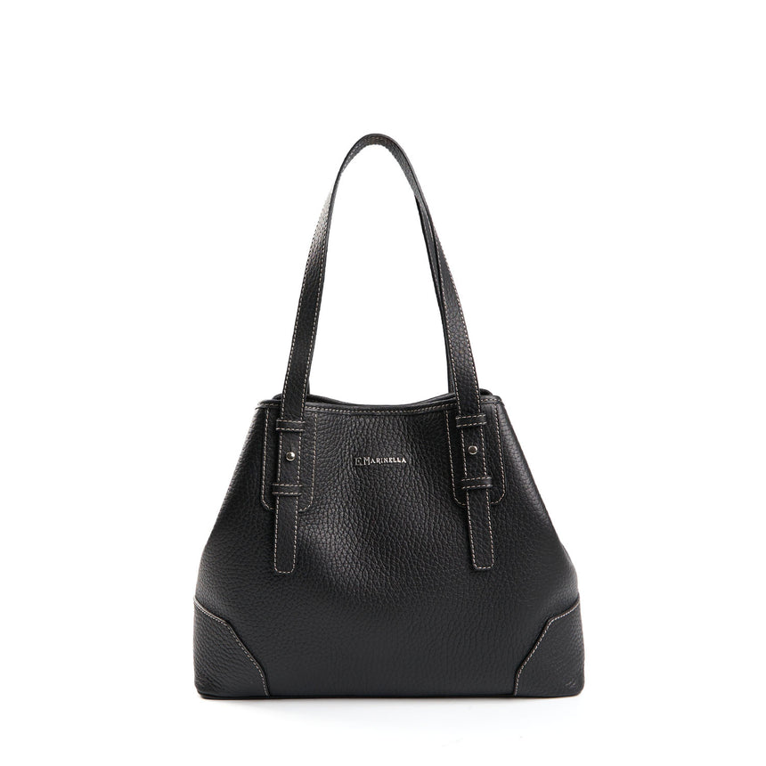 TOTE BAG MIDI NERA