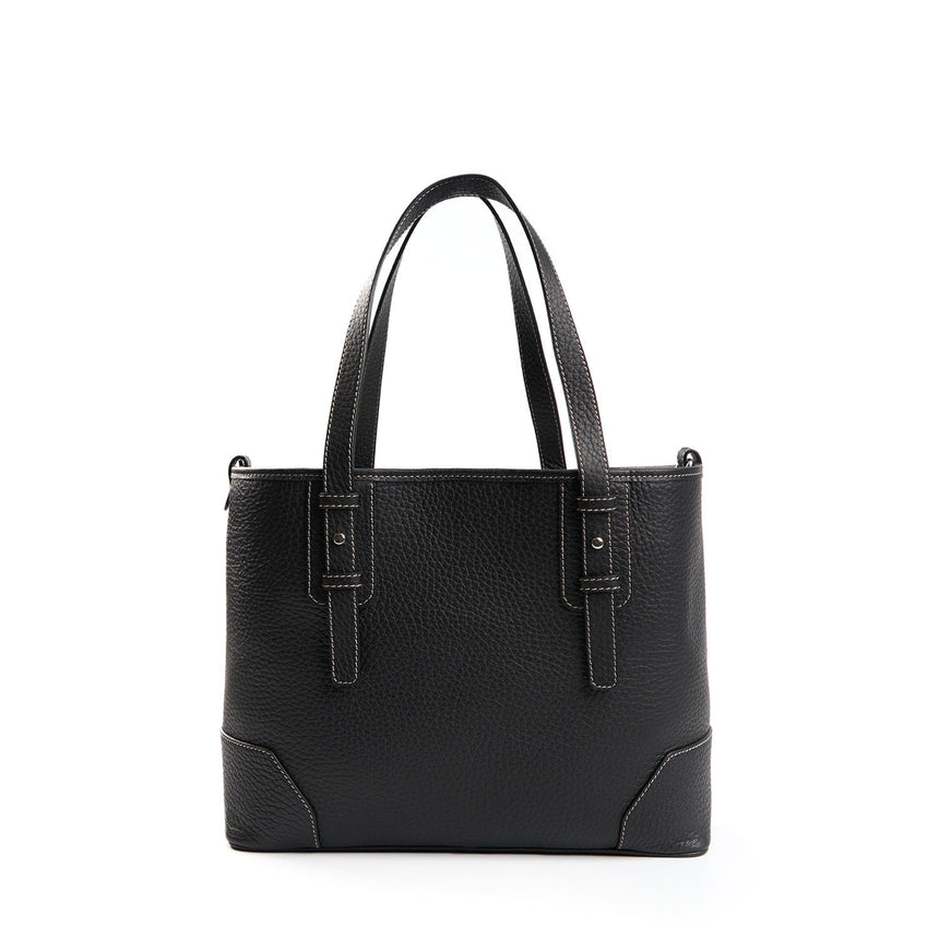 TOTE BAG MIDI NERA