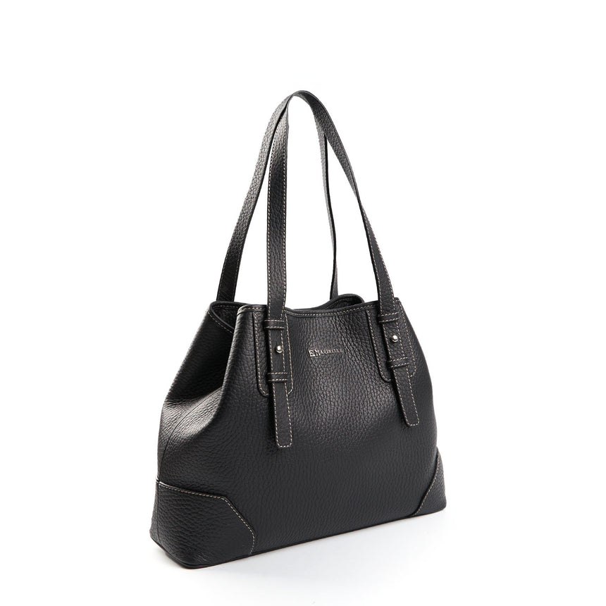 TOTE BAG MIDI NERA