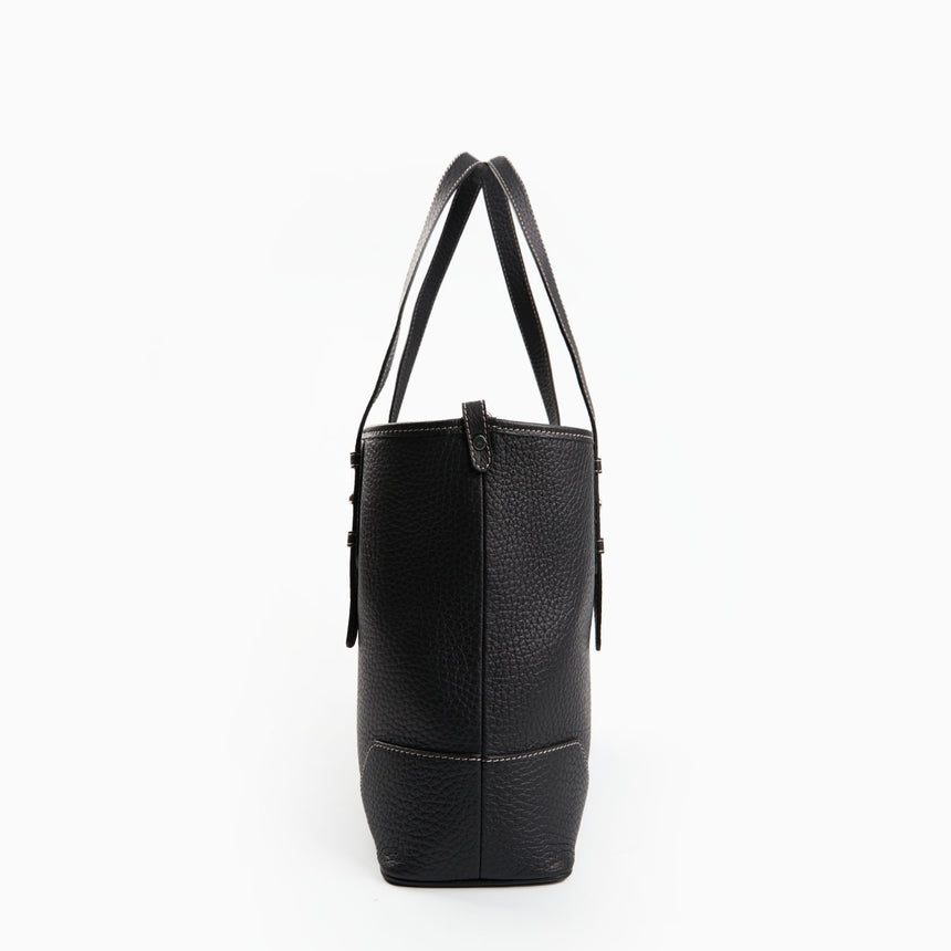 TOTE BAG MIDI NERA