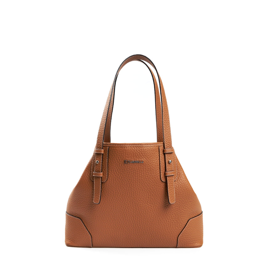 TOTE BAG MIDI COLOR CUOIO