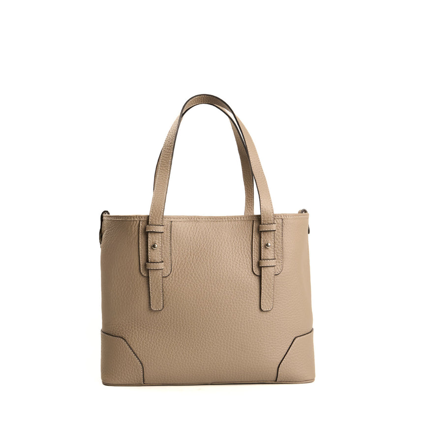 TOTE BAG MIDI COLOR TORTORA