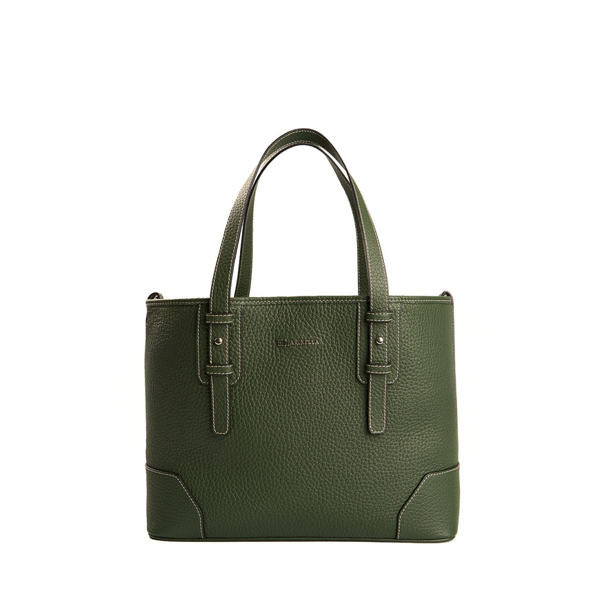 TOTE BAG MIDI VERDE SCURO