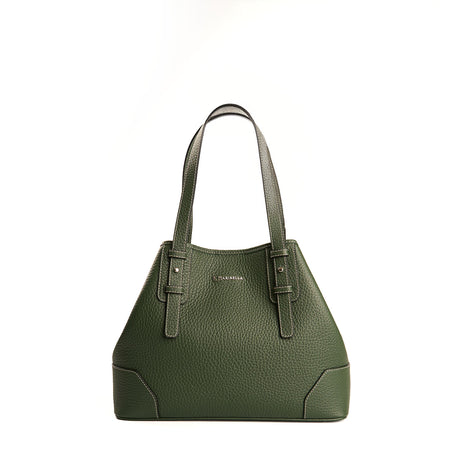 DARK GREEN MIDI TOTE BAG