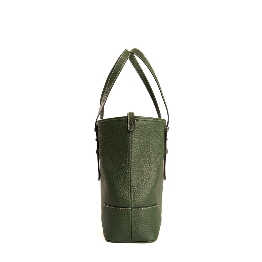 TOTE BAG MIDI VERDE SCURO