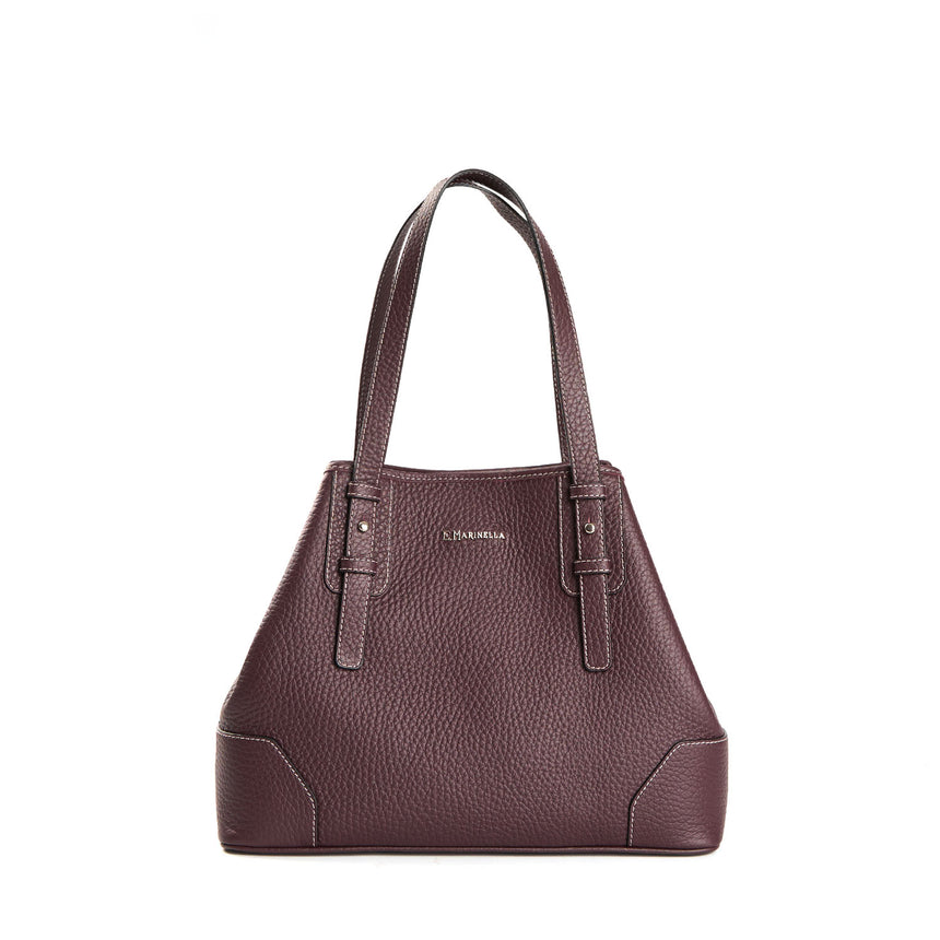 TOTE BAG MIDI BORDEAUX