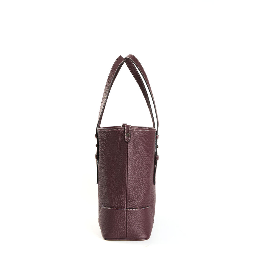 TOTE BAG MIDI BORDEAUX