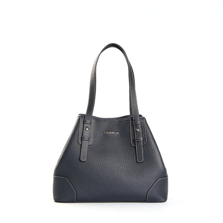 TOTE BAG MIDI BLU SCURO