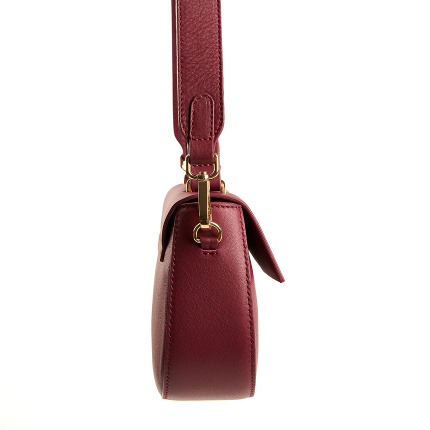 BORSA MINI CLEO BORDEAUX