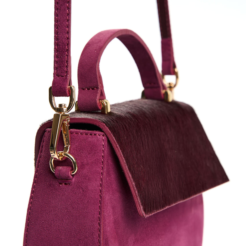 BORSA MINI CLEO BORDEAUX