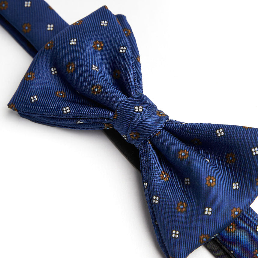 BLUETTE PRE-KNOTTED SILK BOWTIE