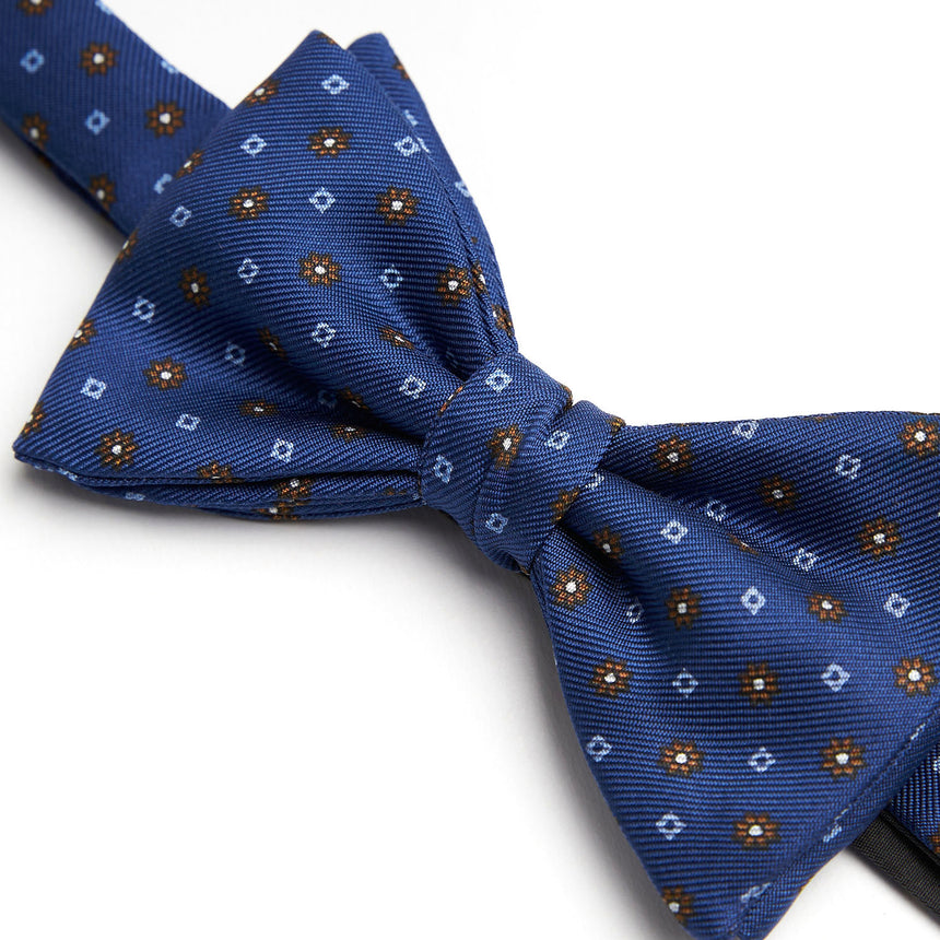 BLUETTE PRE-KNOTTED SILK BOWTIE