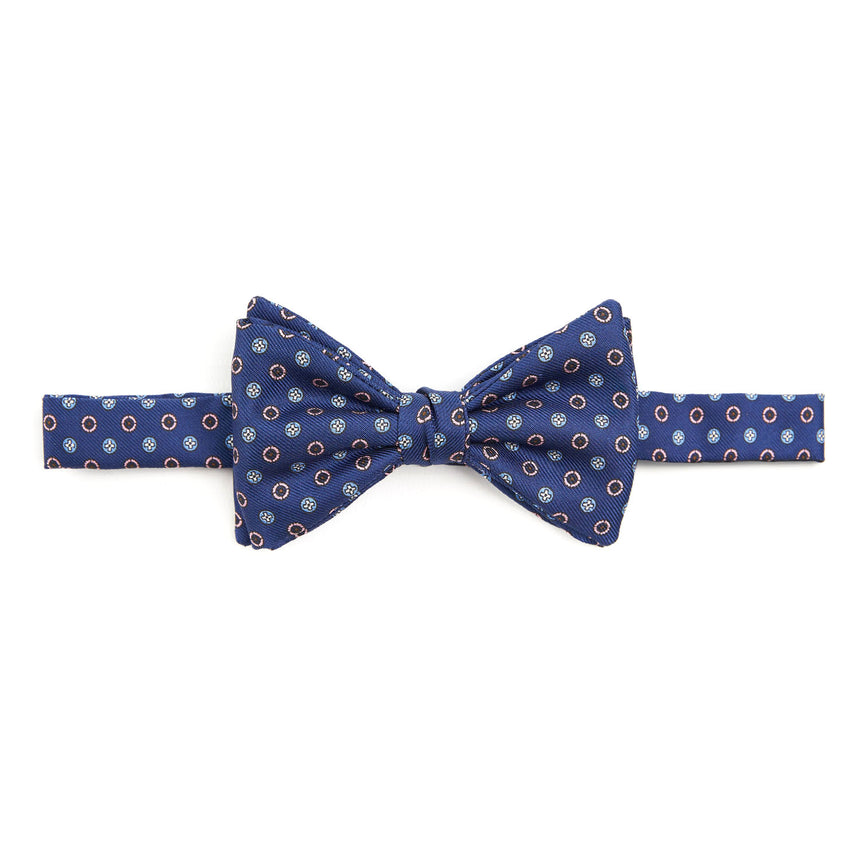 BLUETTE PRE-KNOTTED SILK BOWTIE