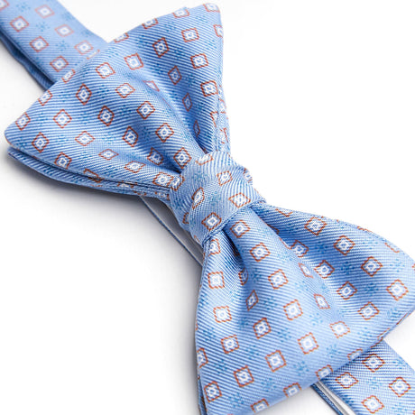 LIGHT BLUE PRE-KNOTTED BOWTIE