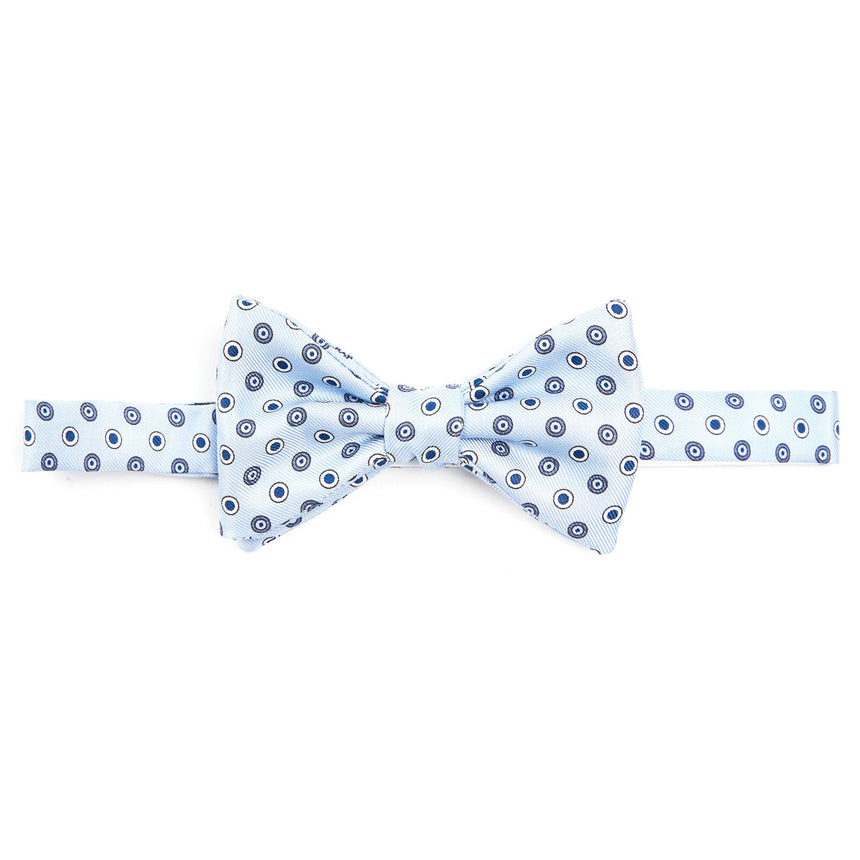 LIGHT BLUE PRE-KNOTTED BOWTIE